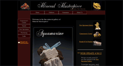 Desktop Screenshot of mineralmasterpiece.com
